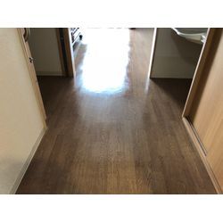 床ワックス掛け^_^の画像1