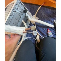 東京都大田区　Panasonic エアコンガス漏れ修理の画像1