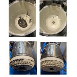 乾燥機能付き・タテ型洗濯機クリーニング　日立　ＢＷーＤＸ１００Ｇの画像2