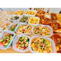 ニラと小松菜たっぷり🥬パッタイと牛肉のデミグラス煮込みの画像3