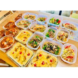 ニラと小松菜たっぷり🥬パッタイと牛肉のデミグラス煮込みの画像2