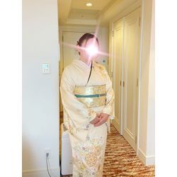 26/2/17 表彰式　訪問着　セミロングの画像1