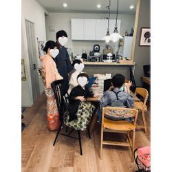 七五三♡10歳５歳３歳の羽織袴着付けの画像2