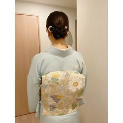 25/12/21 お宮参り訪問着　シニヨンの画像3