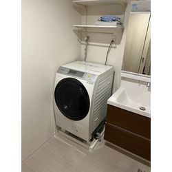 国立市　ドラム式洗濯機　取り付け！の画像2