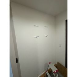 朝日ウッドテック「the wall」の施工の画像3