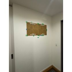 朝日ウッドテック「the wall」の施工の画像2