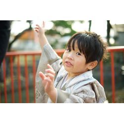 【住吉神社での七五三】元気一杯に駆け回ってくれました！の画像1