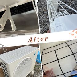 キッチン付近のエアコンクリーニングの画像3
