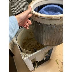 年末に洗濯機洗浄してみた笑の画像1