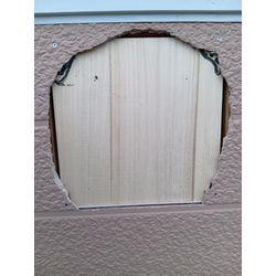 施工実例　アパート 2階部分 外壁 窯業系サイディング 割れ幅42cm 高さ46cmの画像2