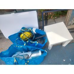 ヘリウムボンベや小型家電を回収しました【千代田区東神田】の画像1