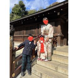 2025.11.10七五三詣り3歳.お母様の着付の画像1