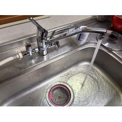 キッチン混合水栓交換の画像2