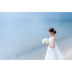 琵琶湖畔にて結婚式前撮りの画像1