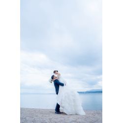 琵琶湖畔にて結婚式前撮りの画像3