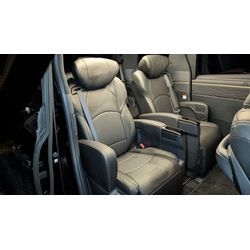 施工実例　４０アルファード　レフィナード　シートカバー取付の画像3