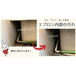 普段は見えない場所に、実はたまりやすい汚れがありますの画像1