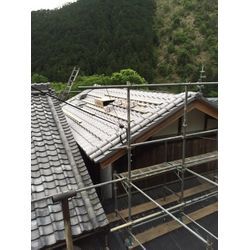 吉野町で屋根葺き替え工事の画像1