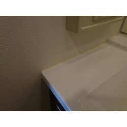 洗面台のコーキング打ち替え　川越市　小平市の画像2