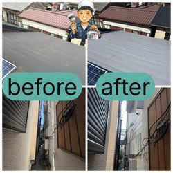 外観をまとめてメンテナンス｜吹田市で屋根・外壁塗装工事の画像1