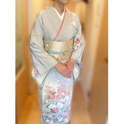 お宮詣り　訪問着の画像1