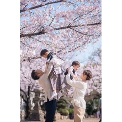 七五三♡羽織袴着付けと友だちのヘアセットの画像2