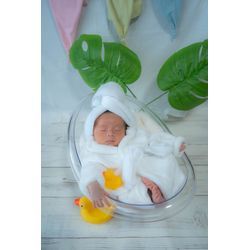 巻かないニューボーンフォトの画像1