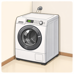 洗濯機の裏の壁がカビだらけ…その原因と対策をプロが解説！の画像1