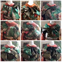 振り袖帯結びアレンジの画像2