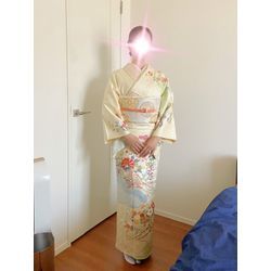 25/11/30 披露宴　訪問着　ロング　ツルンとしたシニヨンの画像3