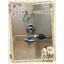 トイレタンク内水漏れ補修の画像3