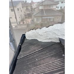 モニエル瓦を漆喰の画像2