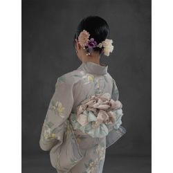 花火大会　ゆかたの着付けの画像1