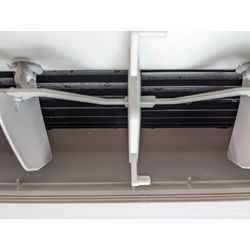 東京都三鷹市 お掃除機能付きエアコン分解クリーニング パナソニック CS-SX257Cの画像3