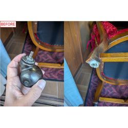 椅子のキャスターが取れちゃったんですけど・・の画像1