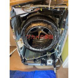 過去ベスト3に入る汚れ！Panasonicドラム式から大量のワカメちゃん発生…洗剤と使用条件だけでここまで汚れますの画像1