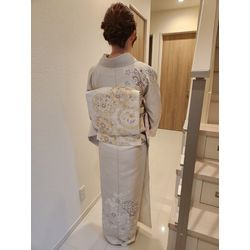 お宮参り お母様の訪問着の画像3