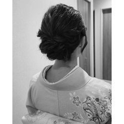 お宮参り お母様の訪問着の画像2