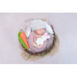 うさぎさんに変身🐰ニューボーン👶の画像1