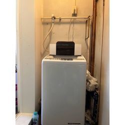 洗濯機　搬出完了の画像1