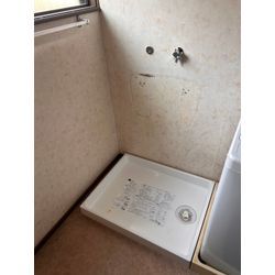 洗濯機パンの設置の画像2