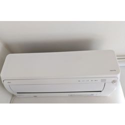 東京都世田谷区 お掃除機能付きエアコン分解クリーニング 富士通 AS-D22Jの画像1