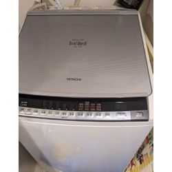 タテ型洗濯機クリーニング　日立　ビートウオッシュ乾燥機能付きの画像1