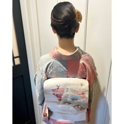 お宮詣り　優しいお色のコーディネートの画像2