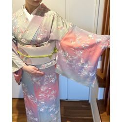 お宮詣り　優しいお色のコーディネートの画像1