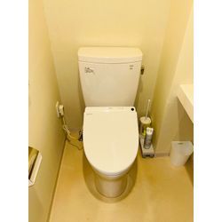 葛飾区でタンクレスへのトイレ交換を行いました。の画像3