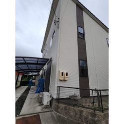 カーポート上配管穴案件の画像2