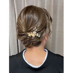 結婚式♡黒留袖×アップの画像2