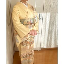 ご子息の卒業式　訪問着　ボブヘアのアップの画像2